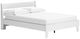 Signature Design by Ashley® Socalle Matte White Queen Panel Platform Bed-1