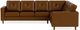 EQ3 Solo 2-Piece L-Shape Leather Sectional Sofa-2