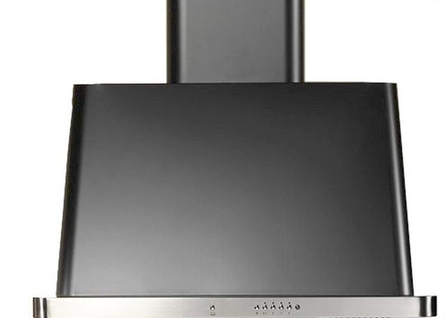 Ilve® Majestic II Series 30" Matte Graphite Wall Mount Convertible Hood-0