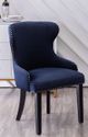 Kwality Imports Lando 2-Piece Blue Accent Chair Set-1