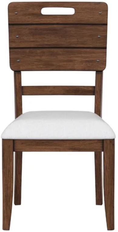 Bernards Danville Brown Tray Dining Chair-1