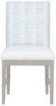 Fairfield® Customizable Entree Dining Nova Side Chair with Sheer Dove Legs-1