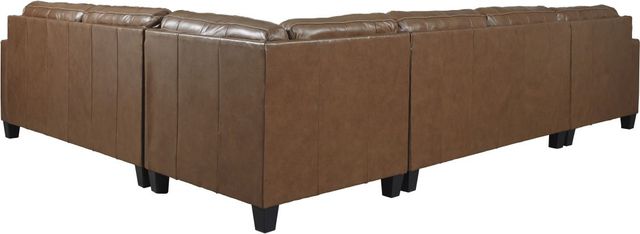 Signature Design by Ashley® Baskove 4-Piece Auburn Left-Arm Facing Sectional and Chaise-1
