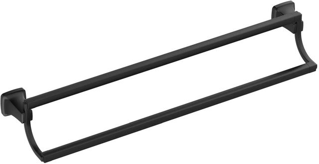 American Standard Townsend® Matte Black 24" Double Towel Bar-0