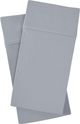 BEDGEAR® Ver-Tex™ Performance® 4-Piece Light Grey Moisture-Wicking Split Head Queen Sheet Set-2