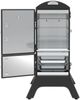 Broil King® 22" Black Vertical Charcoal Cabinet Smoker-1