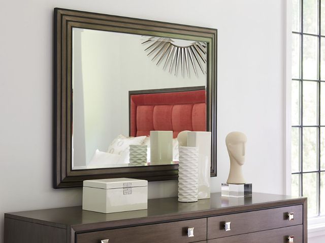 Lexington Home Ariana Miranda Charcoal Gray Mirror-2