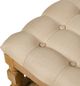 A & B Home Khaki/Light Gray 48" Upholstered Bench-3