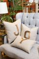 A & B Home Dashiell Joy 3-Piece Beige Throw Pillows Set-1