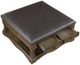 Homelegance® Rochester Dark Brown Cocktail Table with Brown Base-5
