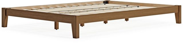 Signature Design by Ashley® Tannally Light Brown Full Platform Bed-0