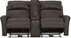 Catnapper® Fredda Coffee Power Reclining Console Loveseat-3
