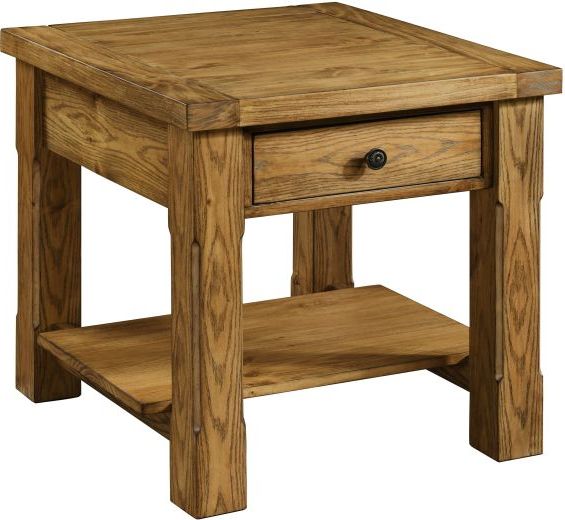 New Classic® Home Furnishings Duncan Walnut End Table-0