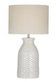 Bassett Mirror Sabrina Cream Table Lamp-0
