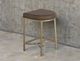 International Furniture Direct Mezquite Brown/Gold Counter Stool-1