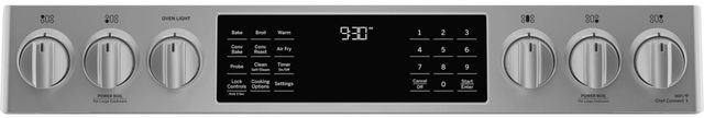Scratch N' Dent GE Profile™ 30" Fingerprint Resistant Stainless Steel Slide In Gas Range-4