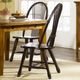 Liberty Furniture Treasures Rustic Black Sheaf Back Side Chair-1