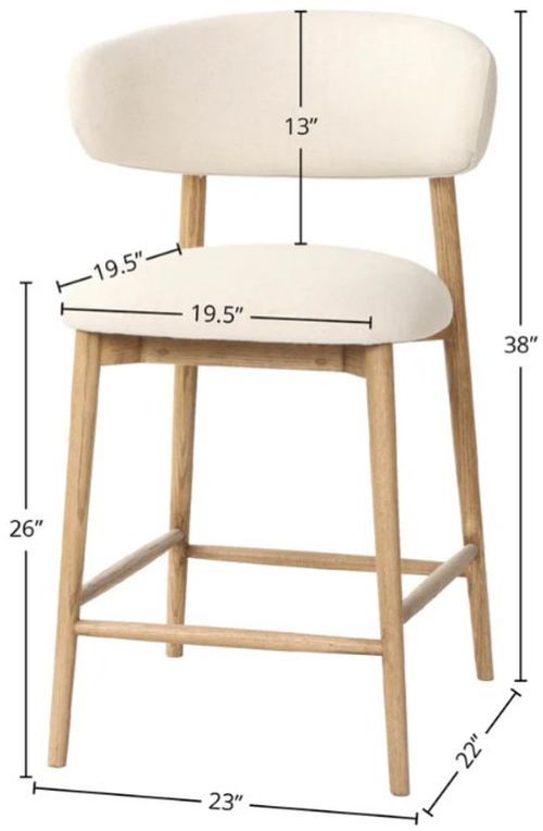 LH Home Milo Savile Flax Counter Stool-1