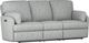 Emerald Home Albus Speckled Gray Power Reclining Sofa-0
