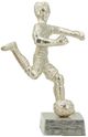 A & B Home Silver Footballer Decorative Figurine-5