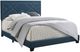 ACME Furniture Ishiko Dark Teal Eastern King Upholstered Panel Bed-0