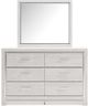 Dreamy Dresser and Mirror-0