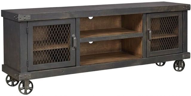 aspenhome® Industrial Ghost Black 74" Console-0