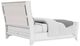 Riverside Furniture Hepburn Platinum Drift Queen Upholstered Panel Bed-1