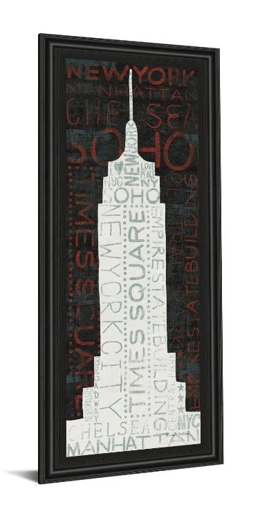 Classy Art Empire State Building by Micheal Mullan Wall Art-1