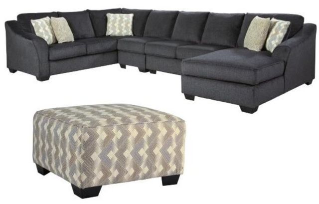 Signature Design by Ashley® Eltmann 2-Piece Slate Living Room Seating Set-0