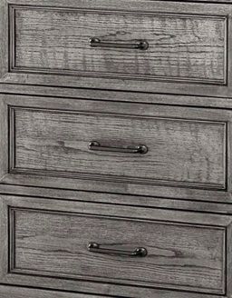 Foundry 6-Drawer Wood Dresser - Brushed Pewter