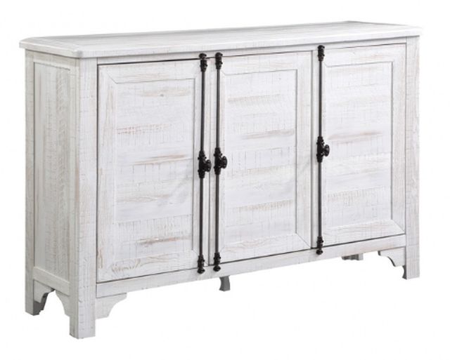 Winners Only® Augusta Rustic Brown/White 64" Server-0