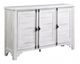 Winners Only® Augusta Rustic Brown/White 64" Server-0