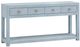 Crestview Skylar Blue Console Table-0