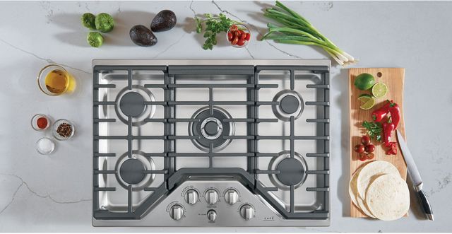 Café™ 30" Stainless Steel Gas Cooktop-2
