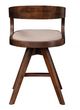 Furniture of America® Biasca 2-Piece Rich Walnut Counter Chair-5