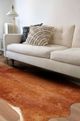 Feizy Bartlett Medium Brown Small Cowhide-2