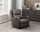 Homelegance® Durant Gray Gliding Recliner-1