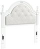 Signature Design by Ashley® Maylilly White Full Upholstered Panel Headboard-0