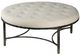 Forty West Travis White Ottoman-0