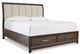 Signature Design by Ashley® Brueban 3-Piece Brown California King Storage Panel Bed Set-1