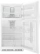 Whirlpool® 33" 21.3 Cu. Ft. White Top Freezer Refrigerator-1