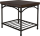 Liberty Furniture Franklin 3 Piece Rustic Brown Table Set-1