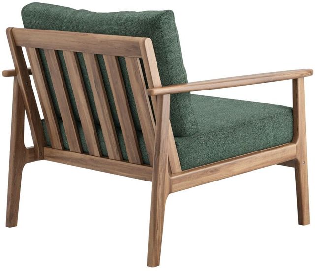New Classic® Home Furnishings Ashton Moss Acacia/Fabric Outdoor Patio Club Chair-4