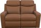 La-Z-Boy® Emmons Oak Leather Power Reclining Loveseat with Headrest-1