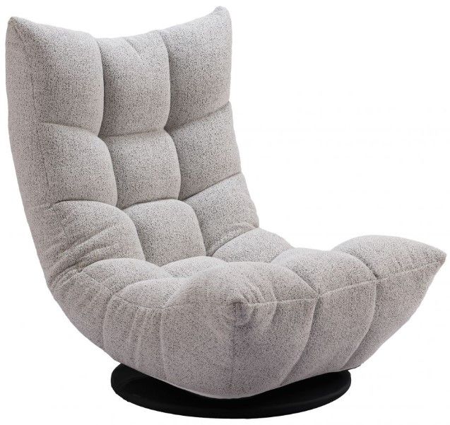 Zuo® Modern Down Go Ash Gray Swivel Chair-0