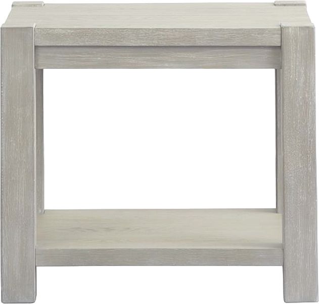 Magnussen Home® Burgess Calico Gray Rectangular End Table-2