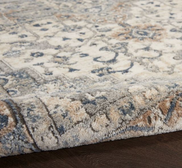 Nourison Home™ Quarry Ivory Gray 5'x7' Style 1 Area Rug-4