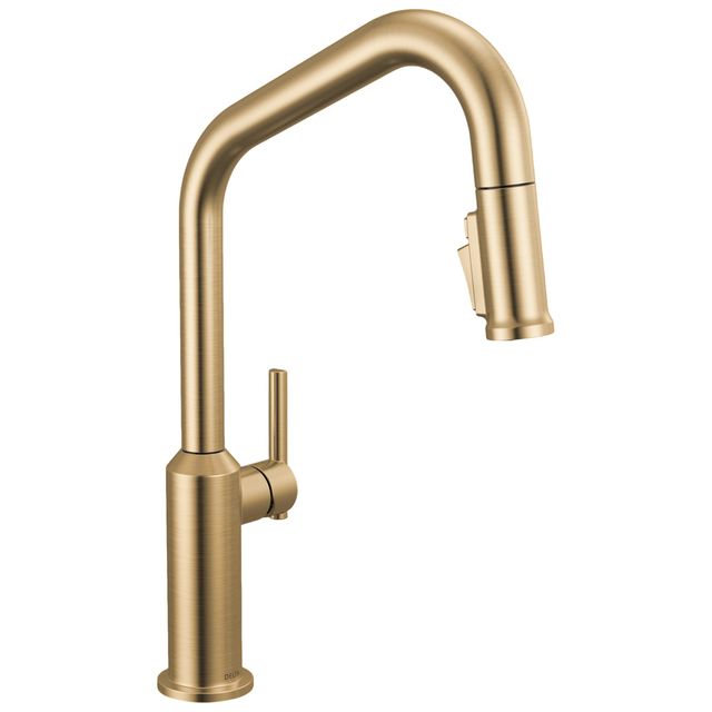 Delta Cordova™ Lumicoat® Champagne Bronze Single Handle Kitchen Faucet-0