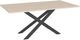 Amisco Customizable Ascencio 72" Rectangular Dining Table with 1" White Oak Veneer Top-0